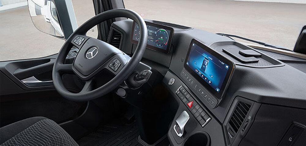 Actros F Cockpit Lkw Mercedes-Benz Truck Daimler