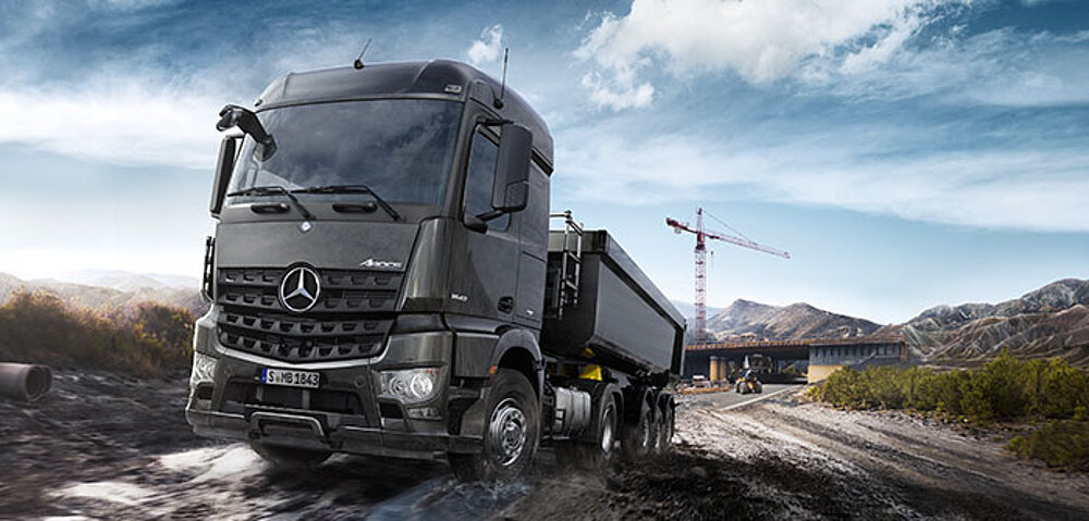 Actros Kippsattel Lkw Mercedes-Benz Truck Daimler