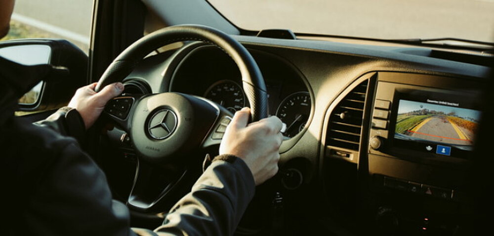 Mercedes Transporter Probe fahren
