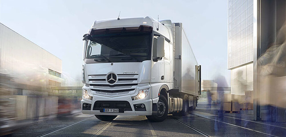 Actros F Einstieg Mercedes-Benz Trucks