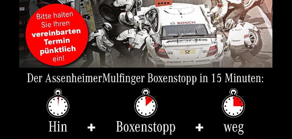 Räderwechsel: Boxenstopp in 15 Minuten bei AssenheimerMulfinger