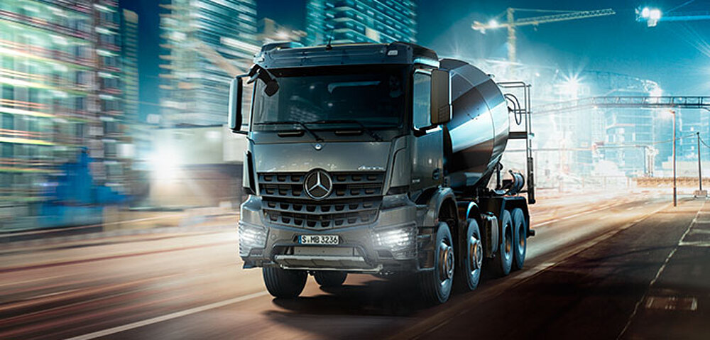 Arocs Bauverkehr Truck Betonmischer Mercedes-Benz