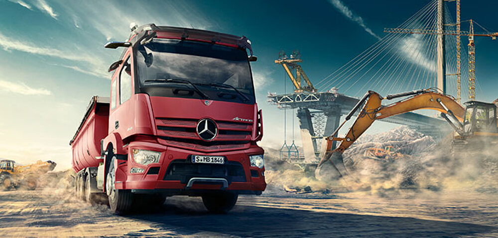 Actros Kippsatten HAD Der Hydraulic Auxiliary Drive