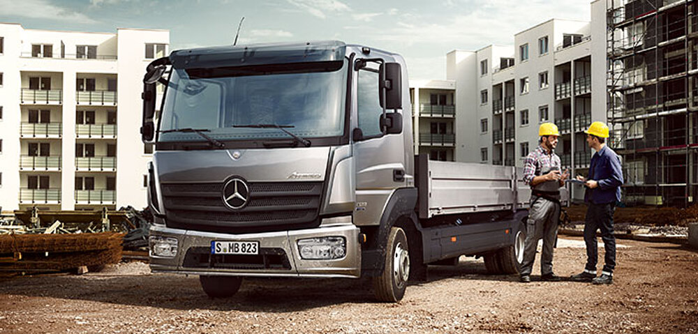 Atego Bauverkehr Truck Mercedes-Benz